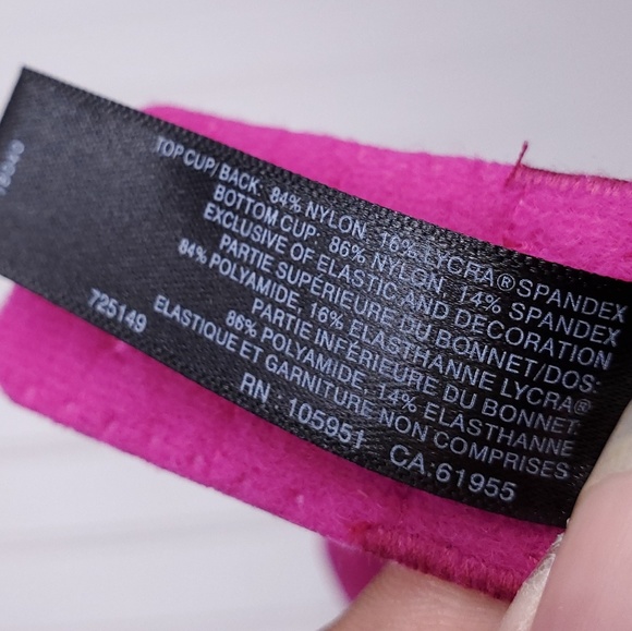 Natori Highlight Wireless Mesh Triangle Bralette - Picture 3 of 6